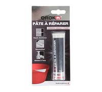 OROK 647068 Pâte à Réparer Époxy 45 g - Pâte Époxy Bi-Composant Multi-Usages - Colle Rebouche Répare Métal Bois Pierre Céramique - Haute Résistance