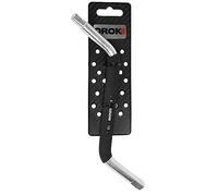 OROK - Clé à vidange Contre coudée, clé à vidange carré - 8/10 mm carré - 6 pans - Matière: Acier - pour serrer et déserrer des écrous et boulons dans des endroits Difficiles d'accès - Robuste