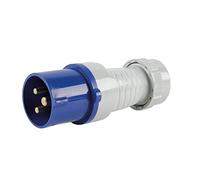 OROK - Fiche mâle CEE, Prise pour Camping Car 220V 16A - 1 pièce - Adaptateur 220V pour Camping - IP44 - Socle Type : P17 avec Capot - Câbles à connecter : 3 x 1.5mm² ou 3 x 2.5mm²