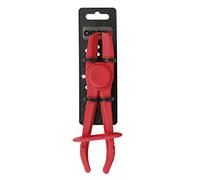 OROK - Pince durite - Longueur: 190 mm - Stop Liquide - Ecartement Maximal: 35 mm - Matière: Nylon - Couleur: Rouge - Pince pour Colliers de tuyaux - pour Fermer Les tuyaux Flexibles - Durable