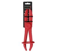OROK - Pince durite - Longueur: 250 mm - Stop Liquide - Ecartement Maximal: 65 mm - Matière: Nylon - Couleur: Rouge - Pince pour Colliers de tuyaux - pour Fermer Les tuyaux Flexibles - Durable