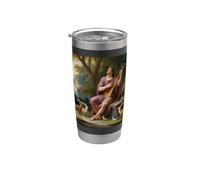 Orphée Vintage Grec Mythologie Musicien Prophète Poète Gobelet isotherme en acier inoxydable double paroi
