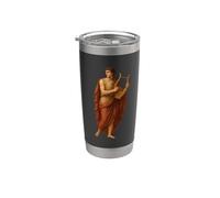 Orphée Vintage Grec Mythologie Musicien Prophète Poète Gobelet isotherme en acier inoxydable double paroi