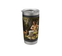 Orphée Vintage Grec Mythologie Musicien Prophète Poète Gobelet isotherme en acier inoxydable double paroi