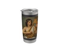 Orphée Vintage Grec Mythologie Musicien Prophète Poète Gobelet isotherme en acier inoxydable double paroi