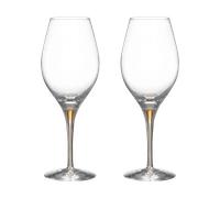 Orrefors Intermezzo Balance verres à vin 44 cl lot de 2 Or