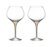 Orrefors Intermezzo Bouquet verres à vin 70 cl lot de 2 Or