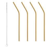 Orrefors Pailles Peak Lot de 4 Laiton