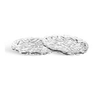 Orrefors Sous-verre Carat Ø10 cm. lot de 2 Transparent