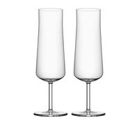 Orrefors Verre à champagne Informal 22 cl Lot de 2 Transparent