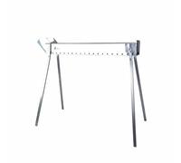ORSOCHEF GRILLE ARROSTICINI BARBECUE BROCHETTES ACIER INOX DE 70 CM PIEDS PLIANT