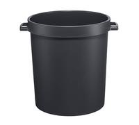 Conteneur de jardin/bac, 80 litres, gris foncé