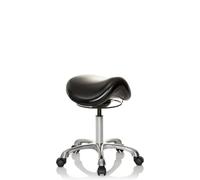 ORTHO SIT - Tabouret de selle Noir