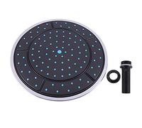Orton 1Pcs Douche Actionnée par Pluie de Ronde en Plastique de 25Cm Accessoires Cabine de Buse de Tête de Toit Dessus de La Chambre