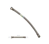 ORYX Tuyau flexible renforcé en acier inoxydable thermos mâle 1/2" - femelle 1/2" Longueur 400 mm