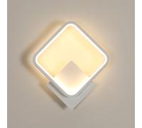 Osairous Applique Murale Intérieure, 17W 1912LM Lampe Murales 3000K, Blanc | Moderne Carré Aluminium Luminaire Murales LED Lumière pour Chambre Salon Salle de Bain Escalier
