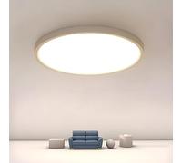 Osairous Plafonnier LED Ø30cm, 24W 2160LM Lampe De Plafond, IP44 Plafonnier Salle De Bain LED, 4500K Lumière chaude Luminaire Pour Chambre, Salle De Bain, Cuisine, Couloir, Balcon