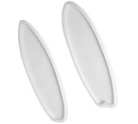 OSALADI 2 Pièces Moule en Silicone de Planche de Surf pour Bricolage | Moule Insert Buche 30cm, Moules pour Sous-verres, Blanc, Réutilisable, Facile à Nettoyer, Décor