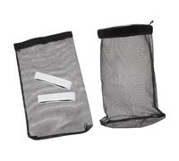 OSALADI 2pièces Filtre à Peluches Noir Pour Évacuation Extérieure Sèche-linge Facile à Installer Et Protéger La Machine Poussière Et Débris