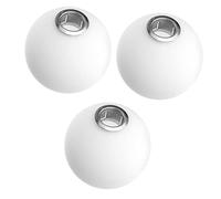 OSALADI 3 Pièces Abat-Jour De Remplacement En Verre Globe Abat-Jour À Balle Pour Lampe De Table Pendentif Applique Murale Salon Chambre Salle À Manger Cuisine Bar