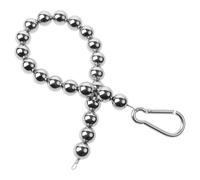 OSALADI Anneau de Retenue Acier Inoxydable pour Mât de Drapeau Chaîne Anti-Vent Perles Guide Robustes Installation Facile Accessoire pour Fixation Sécurisée