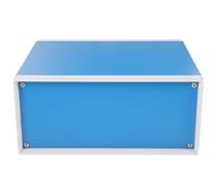 OSALADI Boîte De Jonction En Métal 7.87X6.50X3.54 Pouces Avec Vis Pour Projets Électroniques Coffret Métallique Facile À Installer Et Résistant Pour Câblage De Surface