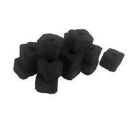 OSALADI Charbon de Bois Mini Portable sans Fumée ni Odeur Morceaux de Bambou Petits 1 LB Charbon Polyvalent pour Barbecue Extérieur Infusion de Thé Chauffage et Fondue Camping et