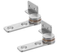OSALADI Charnière à Friction et Amortissement en Acier Inoxydable 304, Lot de 2pcs pour Portes et Meubles, Usage Quotidien dans les Cuisines