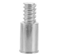 OSALADI Embout de Guidon Fileté pour Nettoyage Domestique et Commercial en Alliage D'aluminium Facile à Installer Compatible Manche de Balai et Perche Télescopique