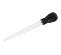 OSALADI Injecteur Marinade Viande en Plastique Noir, Poire à Jus pour Barbecue Cuisine, Outil Badigeonneur pour Porc Mariné et Dinde, Accessoire la Cuisine Pratique pour Camping