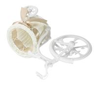 OSALADI Panier Tressé Tricycle Décoratif pour Fleurs Petit Porte-Plante Élégant pour Décoration Mariage et Rangement Panier Multifonction pour Bonbons et Stockage Intérieur