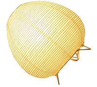OSALADI Petite Lampe de Table 220v en Papier de Riz, Veilleuse | Ambiance Plus Chaleureuse, Chambre et Bureau, Métal Kaki, Bouton Poussoir, pour Garçon et Filles