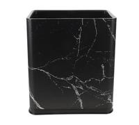OSALADI Petite Poubelle Mince en Plastique Noir 12l Structure Double Couche Résistante aux Chocs Cuisine et Petits Espaces Design Moderne Minimaliste