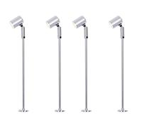 OSALADI Projecteur Led Haute Luminosité Pour Présentoir Bijoux Spot Lumière Blanche Chaude 21.50X3.00X4.60Cm Pour Comptoir Vitrine Éclairage Intérieur Extérieur