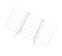 OSALADI Séparateur de Réfrigérateur en Fer pour Congélateur Coffre Organisateur de Rangement 6 Compartiments Treillis Métallique 61X41X32 CM pour Préserver la Fraîcheur