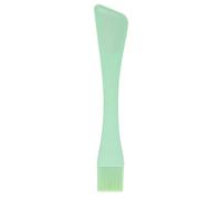 OSALADI Spatule en Silicone 2-en-1 Multifonction Légère Grattoir à Pâtisserie Vert pour Biscuits et Tartinades, Design Simple et Pratique pour Famille et Amis