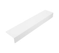 OSALADI Support de Rangement Mural en Plastique Blanc, Étagère Murale pour Salle de Bain sans Perçage, Cuisine et Placards, Rangement de Séparation Étroite