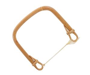 OSALADI Teapot Handle Replacement Functional Beige Rotin Decorative Handle Universal Fit for Ladies' Handbag and Ceramic Teapots