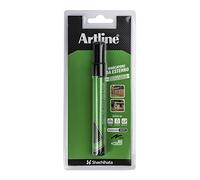 Osama Artline Special Purpose - Marqueur indélébile pointe fine noir extérieur et usage industriel - Marqueurs à pointe fine conique 1,5 mm - Marqueurs indélébiles à séchage rapide, résistants aux