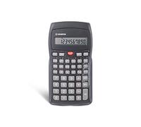 Osama - Calculatrice Scientifique College, École, Université et Bureau avec 56 Fonctions avec Batterie Inclue (1xL1130), 10 Chiffres en Mantisse et en 2 Exposant avec Étui Coulissant, Noir