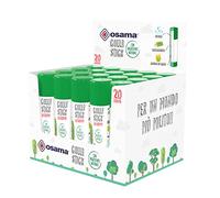 Osama - Colle Forte Stick Extra Adhésive, 20 Bâtons, 20 gr - Set Colles Naturel sans Solvants pour Papeterie Bureau et Fourniture Scolaire - Résistante et sans Grumeaux sur Papier, Sûre pour Enfants