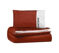 Osama Home Pantone™ - Parure de lit 1 Place et demie en Coton pour Couette avec Housse de Couette 200 x 200 cm, Rabat 40 cm + taie d'oreiller 50 x 80, Parure de lit 1 Place et demie