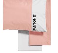 Osama Home Pantone Parure de lit 2 Places en Coton 240 x 280 cm + Drap-Housse avec Coins pour lit Double 180 x 200 cm avec élastiques pour Matelas jusqu'à 30 cm + taies d'oreiller pour lit 50 x 80 cm