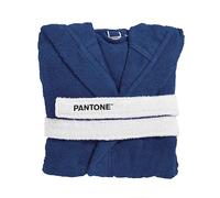 osama home Pantone Peignoir pour homme et femme en éponge avec capuche et grandes poches en coton certifié Oeko-Tex 400 g/m², doux et absorbant avec crochet et passants à la ceinture