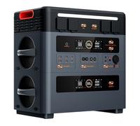 OSCAL PowerMax 2400 Pro Station électrique portable 2016Wh 2400W LFP + Batterie BP2400 Pro 2016Wh empilable sans fil - camping