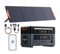 OSCAL PowerMax 2400 Pro - Station électrique ultra-portable 1024Wh 1800W LFP + Panneau solaire 200W - camping, secours maison
