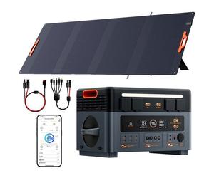 OSCAL PowerMax 2400 Pro - Station électrique ultra-portable 1024Wh 1800W LFP + Panneau solaire 400W - camping, secours maison