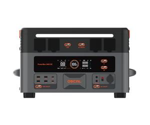 Oscal PowerMax 2400 SE Station électrique portable - 2400W, 2016Wh LiFePO?, UPS, MPPT solaire, App, camping & maison