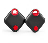 Oscanna Lot de 2 étiquettes intelligentes rechargeables USB-C, noir