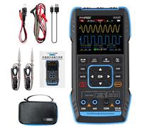 Oscilloscope, 2C53T Oscilloscope Portable 3 en 1 Oscilloscope Numérique/Multimètre/Générateur 50 MHz taux D'échantillonnage de 250 MSPS 19 999 Points, Test de Tension Courant Condensateur Résistance